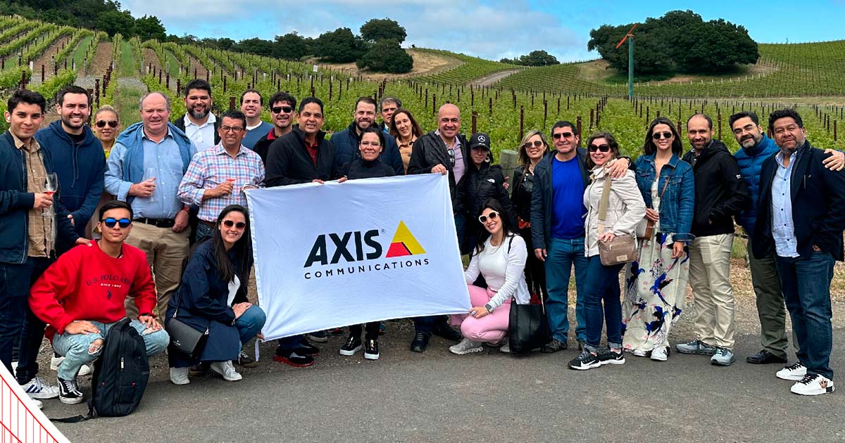 Axis llevó a sus mejores partners al Experience Center de San Francisco