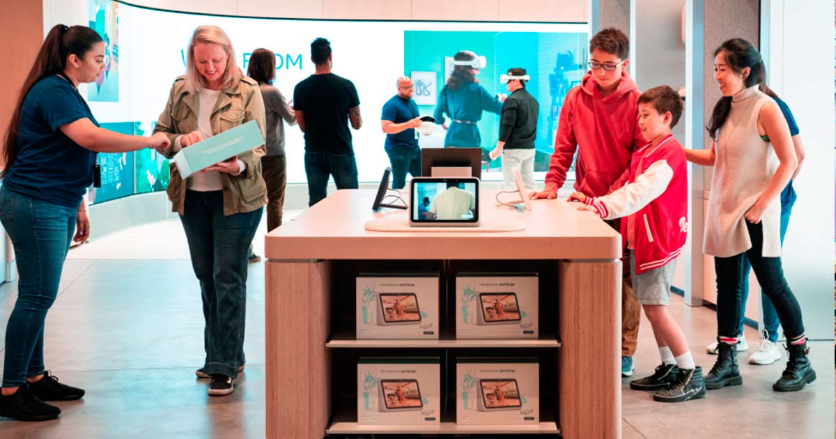 La primera tienda física de Meta tiene 140 metros cuadrados
