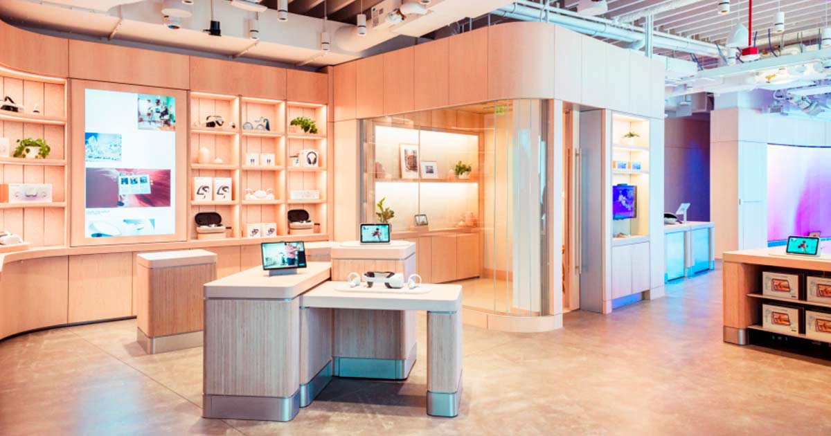 Primeras imágenes de la primera tienda física de Meta