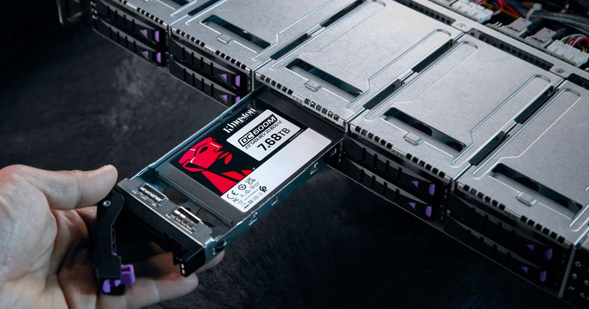 Nueva SSD empresarial DC600M, de Kingston